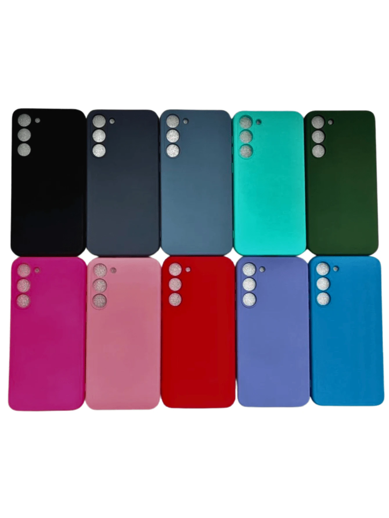 Velvet Case Cover With Suede Inside For  S23 S23FE S23PLUS S23ULTRA - màu đen - Xem 1