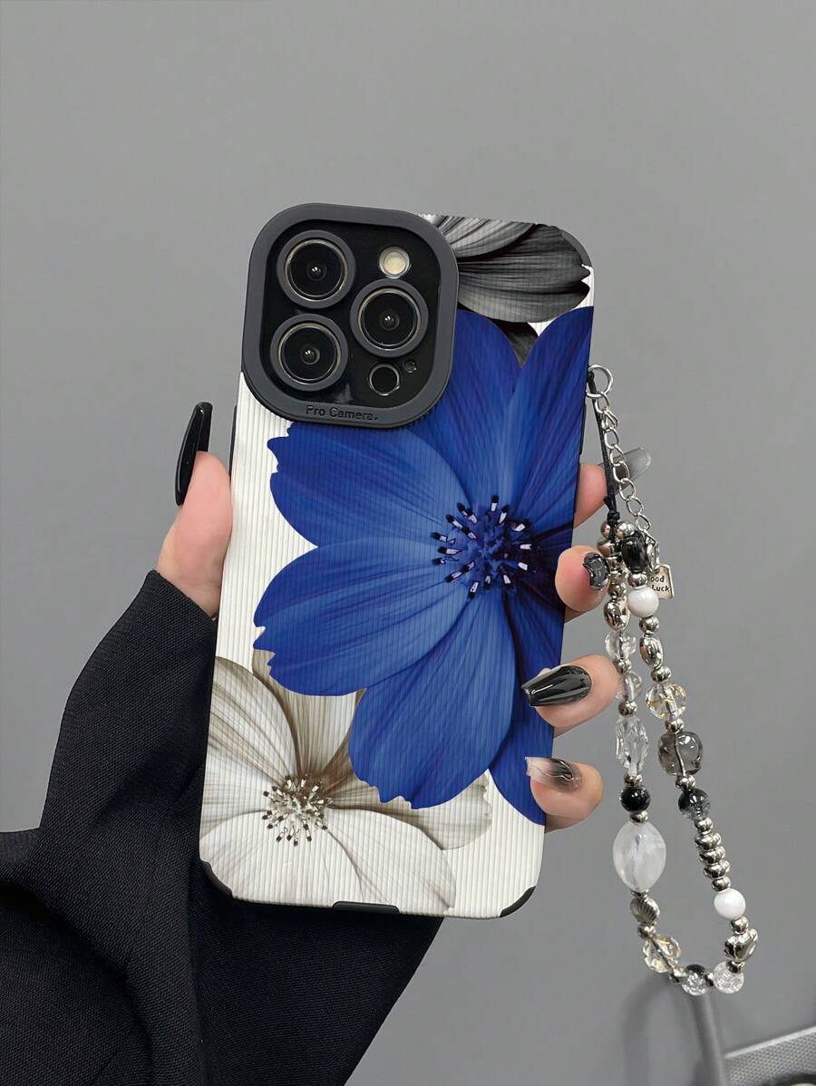 1 件花卉 TPU 皮革手机壳带挂绳适用于 11 12 13 14 12ProMax 13ProMax 14ProMax 15 15PRO 15PLUS 15PROMAX 16 16Pro 16Plus 16Promax、S20 FE A71 U22 A52 A53 A32 A04 A13 A24 A33 A34 A54 S23 Ultra S24 Ultra - 彩色 - 查看 1