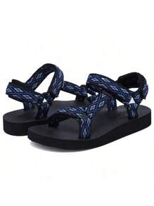 Women's Original Sports Fashion Sandals Hiking Sandals With Arch Support Yoga Mat Insole Outdoor Beach River Hiking Sandals - Màu xanh lam - Xem 2