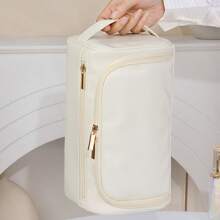 Borsa da viaggio personalizzata per uomini damigiani, regalo per la Festa del papà, matrimonio, compleanno, marito, nonno - Bianco - Visualizzare 2