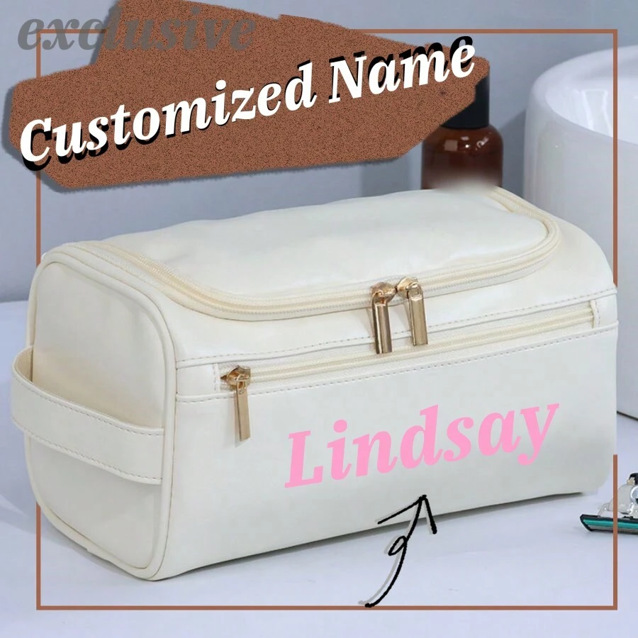 Borsa da viaggio personalizzata per uomini damigiani, regalo per la Festa del papà, matrimonio, compleanno, marito, nonno - Bianco - Visualizzare 1
