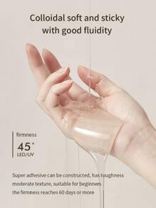 annies 12克/片 粘性美甲胶，用于延长和加固指甲，持久耐用，适合美甲艺术