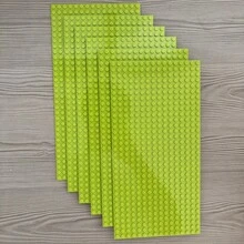 6pcs16*32规格经典底板，兼容各大积木品牌，用于场景房间装饰布置和DIY积木玩具房间装饰，节日礼物（颜色随机），蓝色建筑，彩色积木， - 彩色 - 查看 29