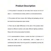 1pc American Style Double Sided Jacquard Thermal Insulated Blackout Window Curtain With Eight-petal Flower