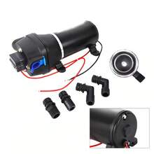 12V 17L/min Wasserpumpe Membranpumpe für Yacht Wohnwagen 40PSI Druckpumpe Pumpe