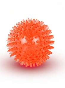 1pc Squeaky Dog Toy Balls (6 Colors) Puppy Chew Toys For Teething, Medium, Large & Small Dogs, Aggressive Chewers