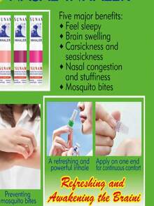 refreshing nasal inhaler - 10PCS - Ver 3