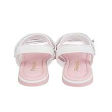 Pampili Slim Bombom Strass White Children's Sandal - trắng - Xem 4