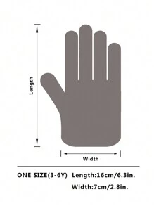 1 Pair Children Lace Hollow Out Bow Princess Gloves (For Party And Holiday Events) - Purple - View 4