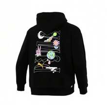 Puma 男友风男士字母印花休闲连帽运动衫