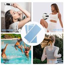 60 Miếng Băng keo nối tóc 0,8 cm X4 cm Băng keo thay thế hai mặt Băng keo nối tóc cho tóc nối, tóc giả, vật dụng - Nhiều màu - Xem 7