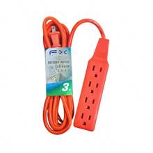 EXTENSION 4 ENCHUFE 3M/5MDE USO RUDO PARA EXTERIOR HOGAR - 3M - Ver 1