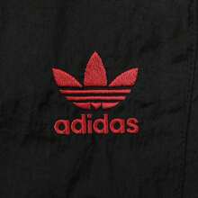 Adidas Originals 2024 男士撞色运动长裤，IS6527 - 黑色 - 查看 3