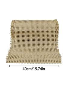 Plastics Rattan Webbing For Cane Projects 40Cm Woven Open Mesh Cane Roll Furniture Decoration Repair Tools For DIY Furniture, Chairs, And Cabinet Decor
