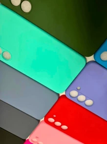 Velvet Case Cover With Suede Inside For  S23 S23FE S23PLUS S23ULTRA - 淺藍色 - 查看 6
