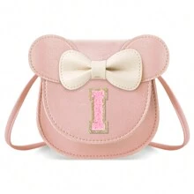 Toddler Girls' Wallet, Cute Bow Wallet/Crossbody Bag/Shoulder Bag, Personalized Glitter Coin Purse, Birthday/Christmas Gift For 1-8 Years Old Girls