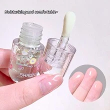 4 色水果唇油，保湿补水唇彩，透明唇彩，学生便携装 - 滋潤唇釉 - 查看 13