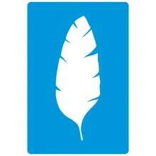 Stencil 12 X 8 PLAIN SHEET Hollow Mold For Painting On Fabric MDF Wood Wall Floor Paper T-Shirt Dishcloth - 白色 - 查看 3