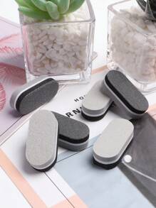 FULL BEAUTY 20 件装粉色迷你指甲海绵锉缓冲块抛光打磨锉凝胶抛光修脚美甲护理工具配件 - 彩色 - 查看 4