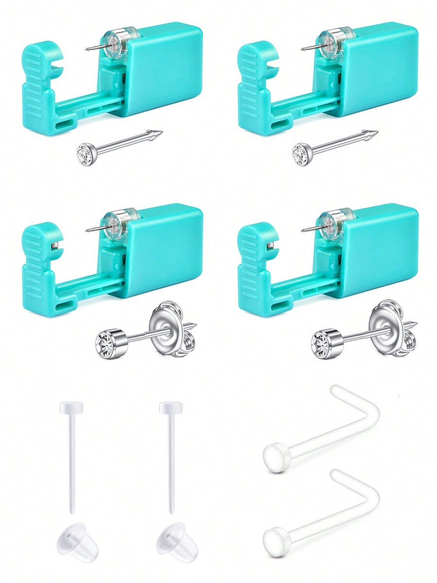 CIZME Ear Piercing Kit Gold Nose Piercing Kit Belly Button Piercing Kit