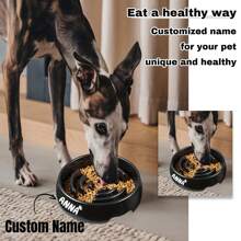 1pc Personalized Slow Feeder Dog Bowls For Fast Eaters For Small, Medium Sized Dogs Dog Puzzle Maze Helps Slow Down Eating, Puppy Food Bowl For Bloat Stop Non-Slip Dog Slow Feeder Bowl