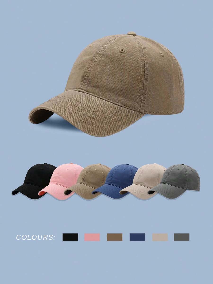Comfortable Outdoor Sports Baseball Cap - 咖啡棕 - 查看 1