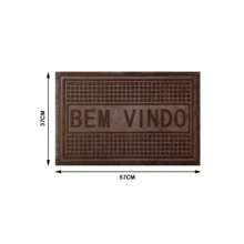 Welcome Mat Entrance Door Mat Non-Stick Rubberized Polyester Hallway Home Decoration - Màu ngẫu nhiên - Xem 8
