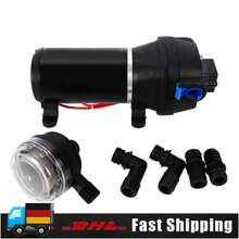 12V 17L/min Wasserpumpe Membranpumpe für Yacht Wohnwagen 40PSI Druckpumpe Pumpe