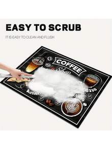 1 Piece Of Kitchen Countertop Protection Mat, Absorbent And Easy-To-Dry, Non-Slip And Heat-Resistant Desk Protection Mat, Multi-Purpose Placemat, Christmas And New Year Holiday Kitchen Mat - Multicolor - View 6