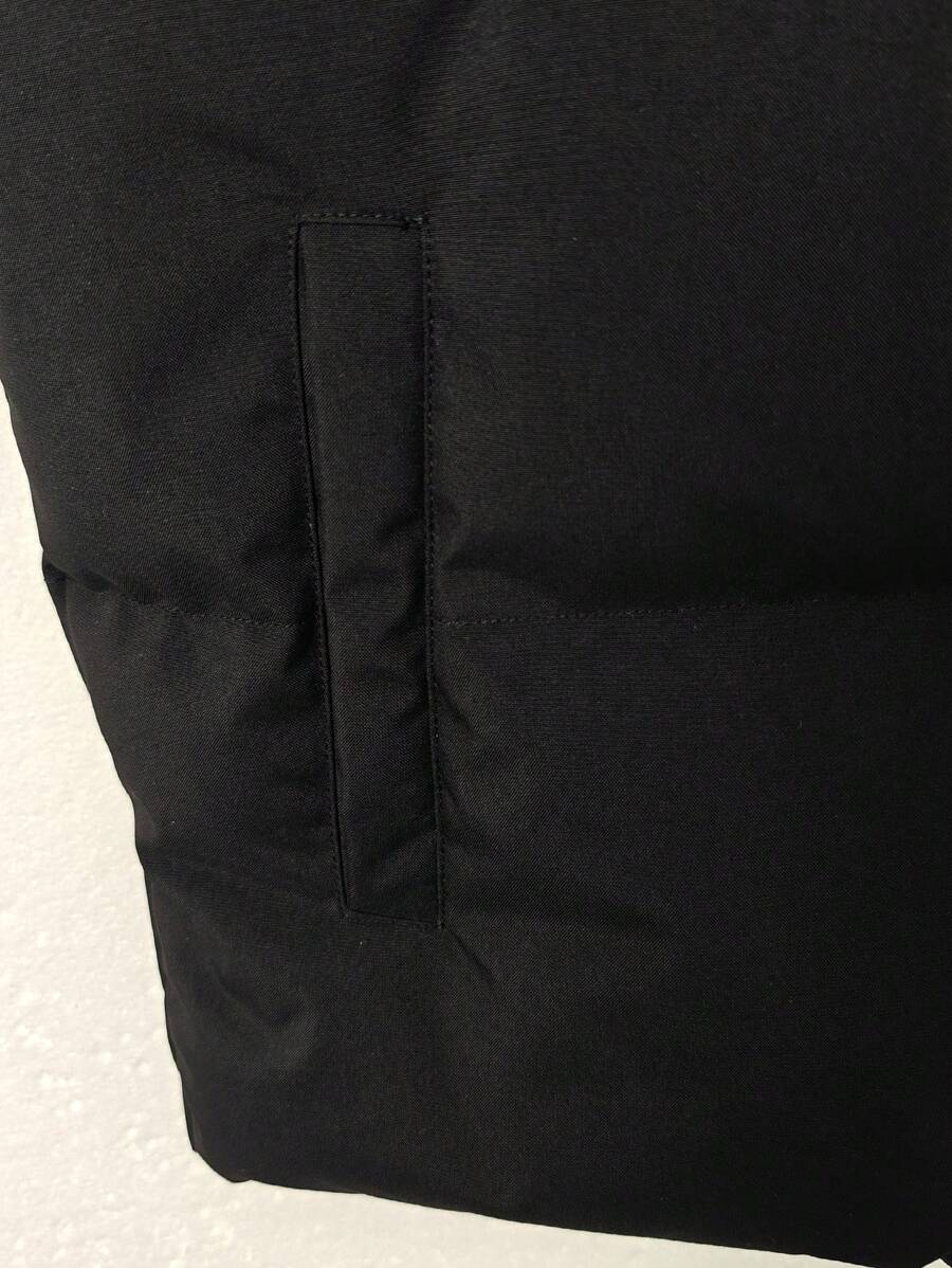 1pc Tween Boy Casual Outdoor Exercise Fleece Lined Thick Windproof Warm