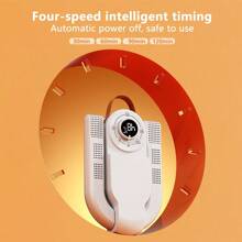 Hailicare [Portable Shoe Dryer] Portable Foldable Shoe Dryer - 1pc Quick-Dry, Odor Elimination, 3-Speed Heat & Circulation, One-Touch Operation For Rainy, Snowy Days - Ideal For Holiday Gifts, Christmas, Thanksgiving, Shoe Drying Machine, Rainy Day Essentials, Modern Shoe Dryer, Durable Plastic Body, Without Battery