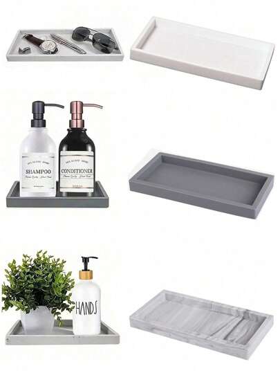 Silicone Storage Tray - Kitchen Sink Sponge Storage Tray ,Creative Perforation-Free Vanity Tray, Bathroom Tray,Jewelry Tray,Jewelry Organiser,Storage Organizer,Kitchen Items,Organization And Storage,Bathroom Decor,Easy To Clean Back To School