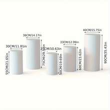 5pcs Set Wedding Party Birthday Plinth Cake Stand Background Decoration - 5pcs - View 1