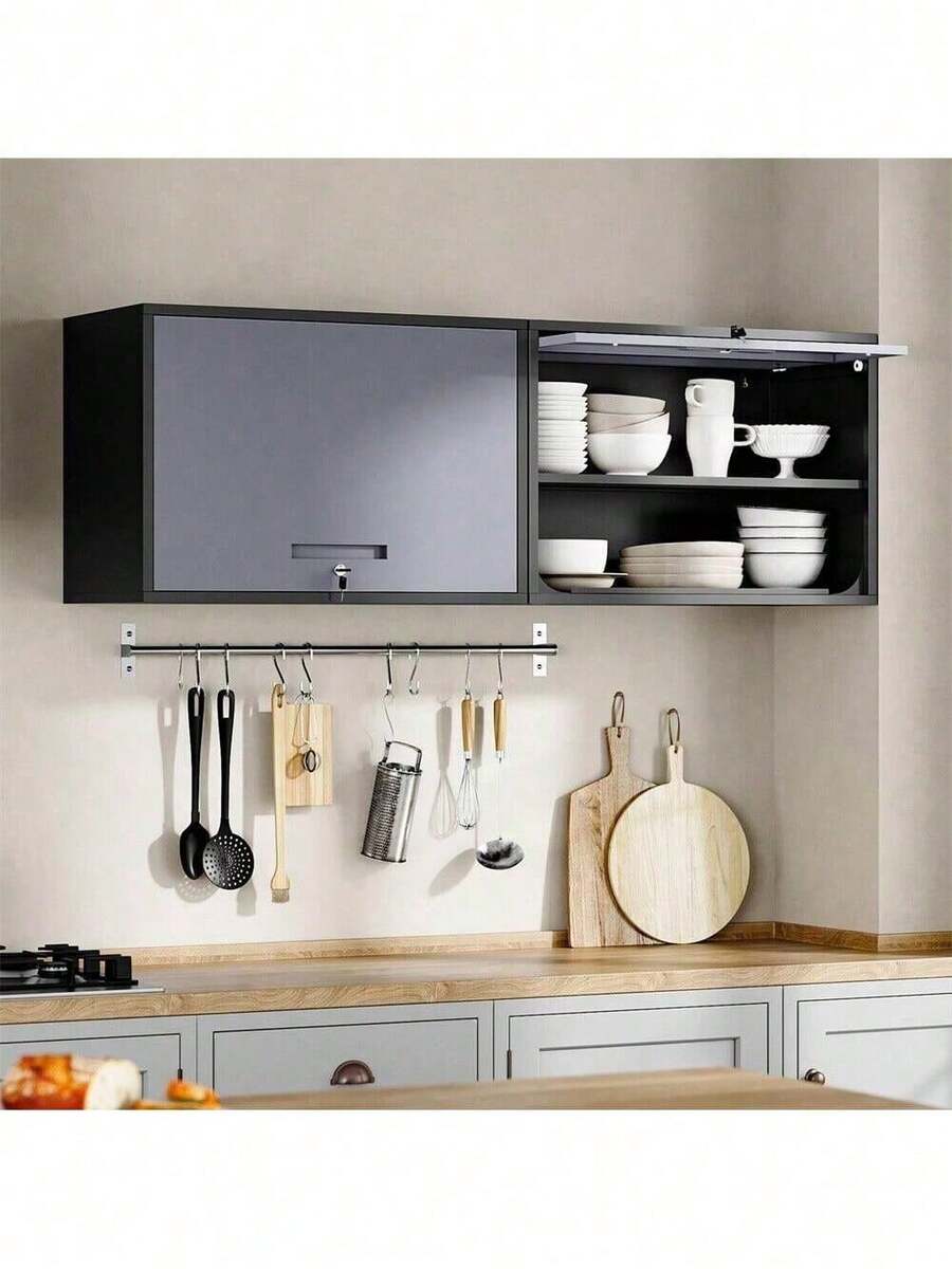 Wall Mounted Metal Storage Garage Wall With Adjustable