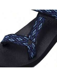 Women's Original Sports Fashion Sandals Hiking Sandals With Arch Support Yoga Mat Insole Outdoor Beach River Hiking Sandals - Màu xanh lam - Xem 4