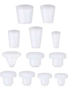 AVYRING 7-12Pcs Belly Button Plug Post Tummy Tuck Belly Button Shaper After Tummy Tuck Plug Belly Button Trainer After Tummy Tuck Silicone Belly Button Shaper - Multicolor - View 4