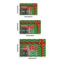 1 件圣诞礼盒图案地垫，涤纶纤维毛绒防滑防水多用途地毯，适用于入口、客厅、书房、厨房、游戏室、浴室、梳妆台、床边 - 节日地毯 - 聖誕禮盒 - 查看 2