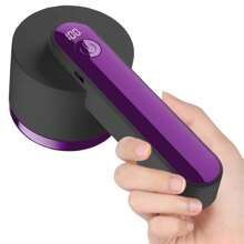 Rasoir à tissu électrique - Efficace, rechargeable USB, écran LED lumineux, un outil efficace pour éliminer les peluches et les boulochages. Compact et portable, un coupe-peluches multifonctionnel. Convient pour les vêtements, la literie, le mobilier, les tapis, les canapés. Produits de nettoyage essentiels, gadgets de nettoyage innovants.