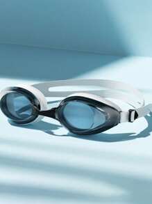 1pc Swim Goggles Set, High-Definition Anti-Fog Anti-Water Large Frame Swim Goggles, Unisex Swim Cap And Swim Goggles, Professional Diving Swimming Equipment, Beach Essentials, Beach Accessories, Pool Float - Multicolor - View 8