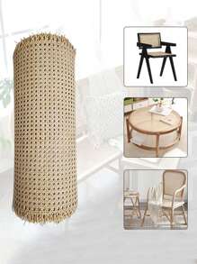 Plastics Rattan Webbing For Cane Projects 40Cm Woven Open Mesh Cane Roll Furniture Decoration Repair Tools For DIY Furniture, Chairs, And Cabinet Decor
