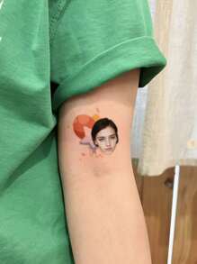 Customizable Temporary Tattoo Stickers Suitable For Various Occasions, Customize Family Portrait Tattoos For Boys/Girls/Adult Parties, Weddings, BBQ Weekends, Cocktail Parties, Can Be Applied To Arms