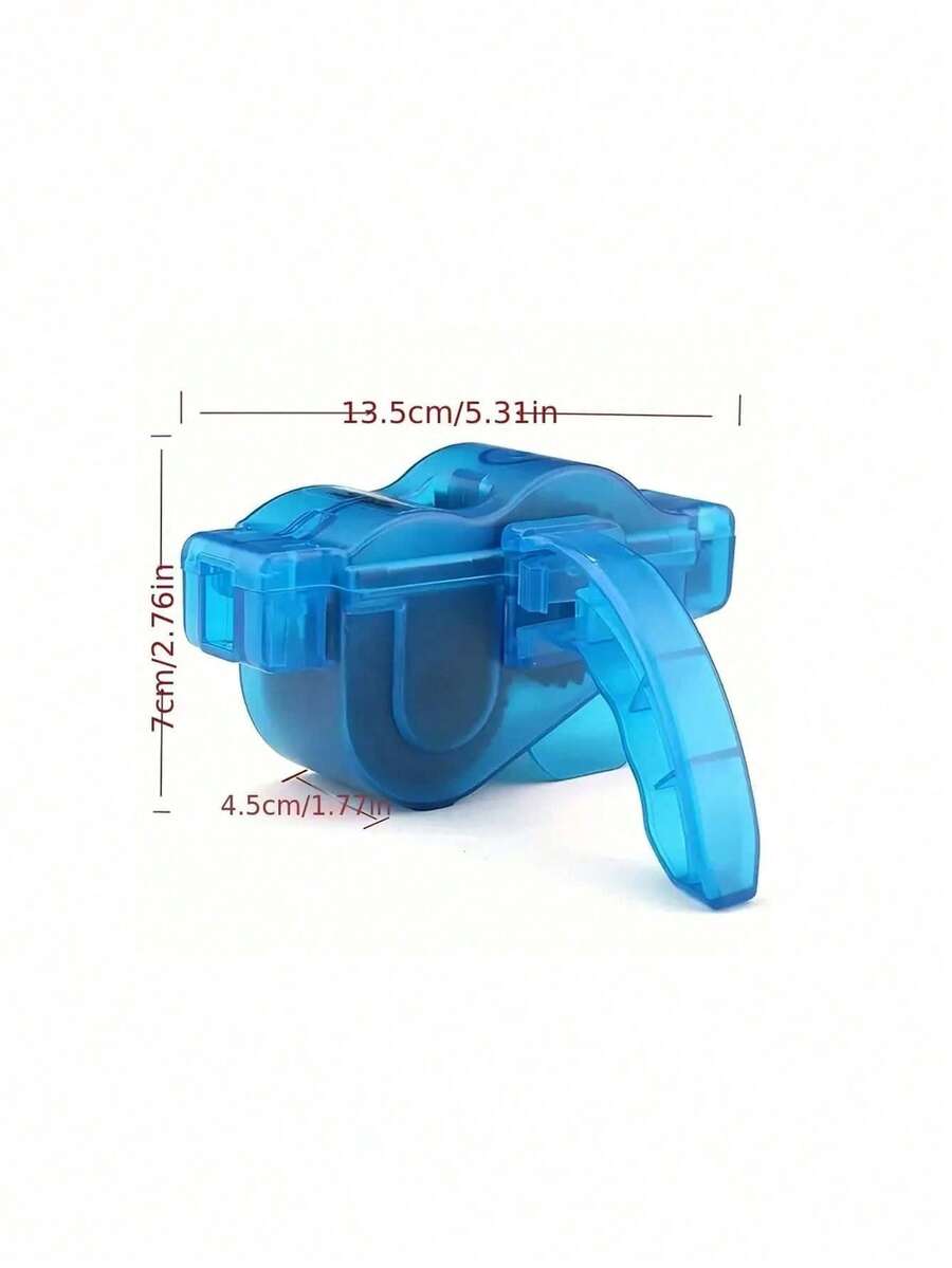 1pc Durable PC Bicycle Chain Cleaning Tool Convenient To Use, Easily