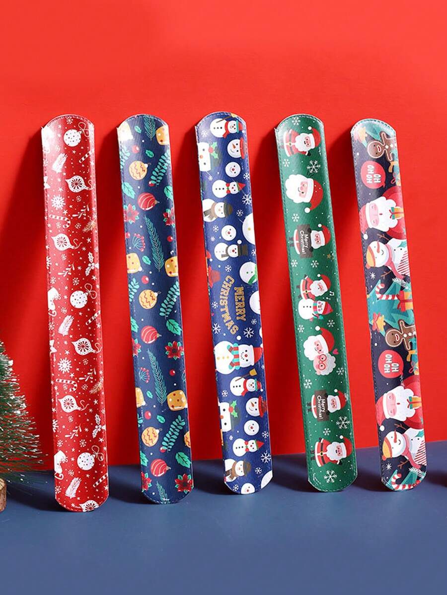 8 chiếc nhẫn vỗ tay Giáng sinh, Ông già Noel, Người tuyết, Nhẫn vỗ tay tuần lộc, Vòng đeo tay trang trí tiệc, Quà tặng Giáng sinh, Đồ chơi vỗ tay mới lạ, Đồ trang trí đeo được, Phụ kiện đeo tay