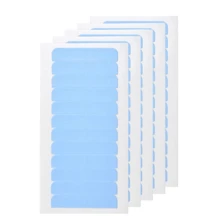 60 Miếng Băng keo nối tóc 0,8 cm X4 cm Băng keo thay thế hai mặt Băng keo nối tóc cho tóc nối, tóc giả, vật dụng - Nhiều màu - Xem 9