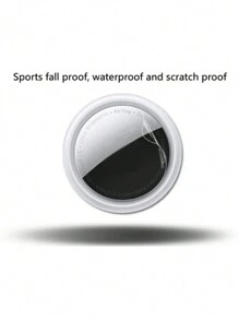 1pc Apple AirTag Protective Film, High Definition Water-Resistant Lost Tracker Screen Protector Film - Multicolor - View 6
