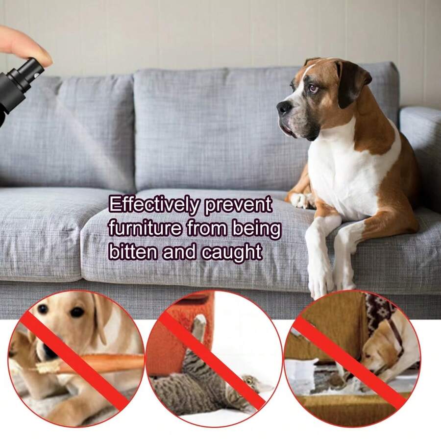 Pet Bitter Spray To Deter Chewing, Scratching & Biting On Furniture
