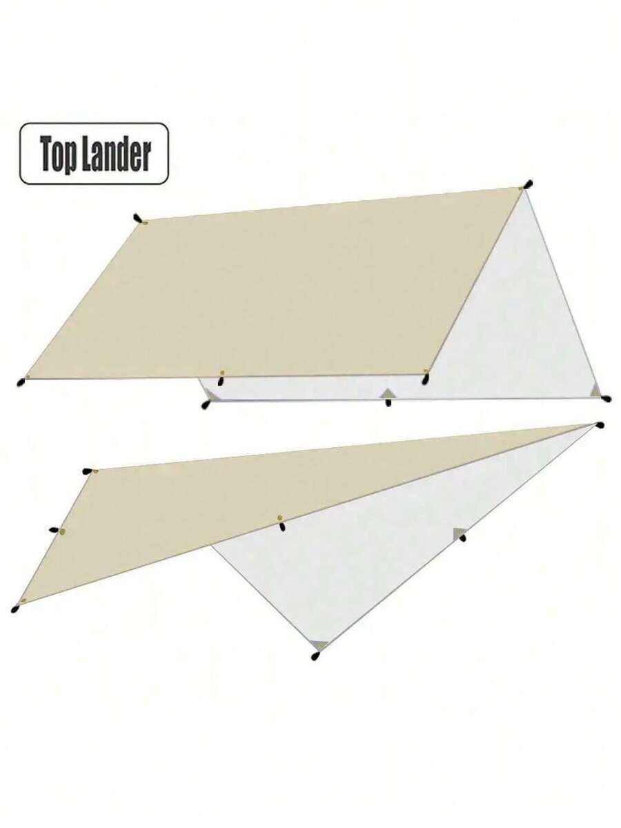 Camping Tarp Waterproof Tent Tourist Awning Shade Garden Canopy Beach