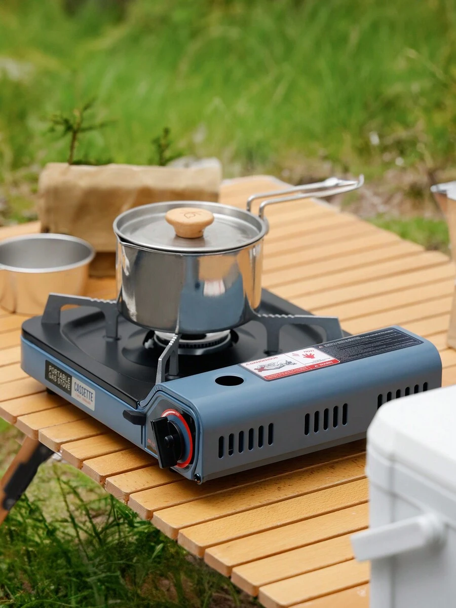 Portable Outdoor Gas Stove With Upgraded OneKey ShutOff Technology