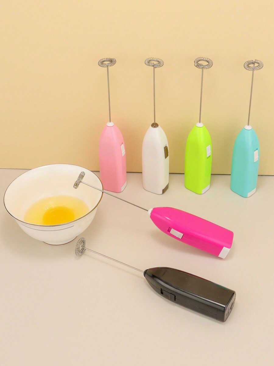 1pc AA Battery Powered Portable Mini Milk Frother/Mixer/Whisk, Hand