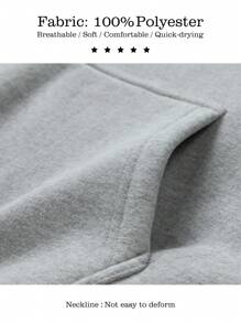 Áo hoodie Giáng sinh tùy chỉnh, Tượng Giáng sinh, Quà tặng Giáng sinh, Giáng sinh vui vẻ, Áo hoodie Giáng sinh sáng tạo - Xám - Xem 3